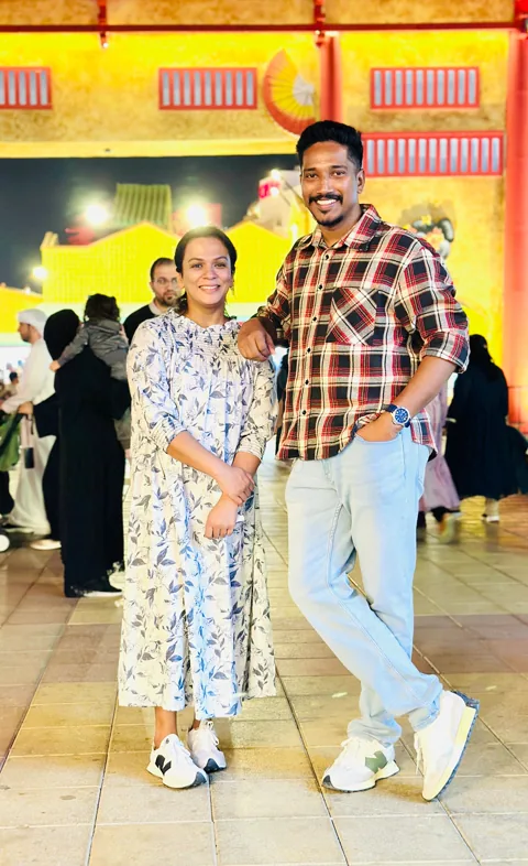Reshma and Sooraj, coaching clients in Dubai