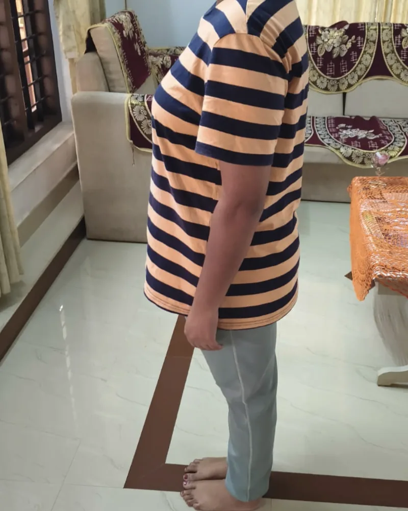 Sneha after her weight-loss journey